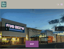 Tablet Screenshot of collegesquaremall.com